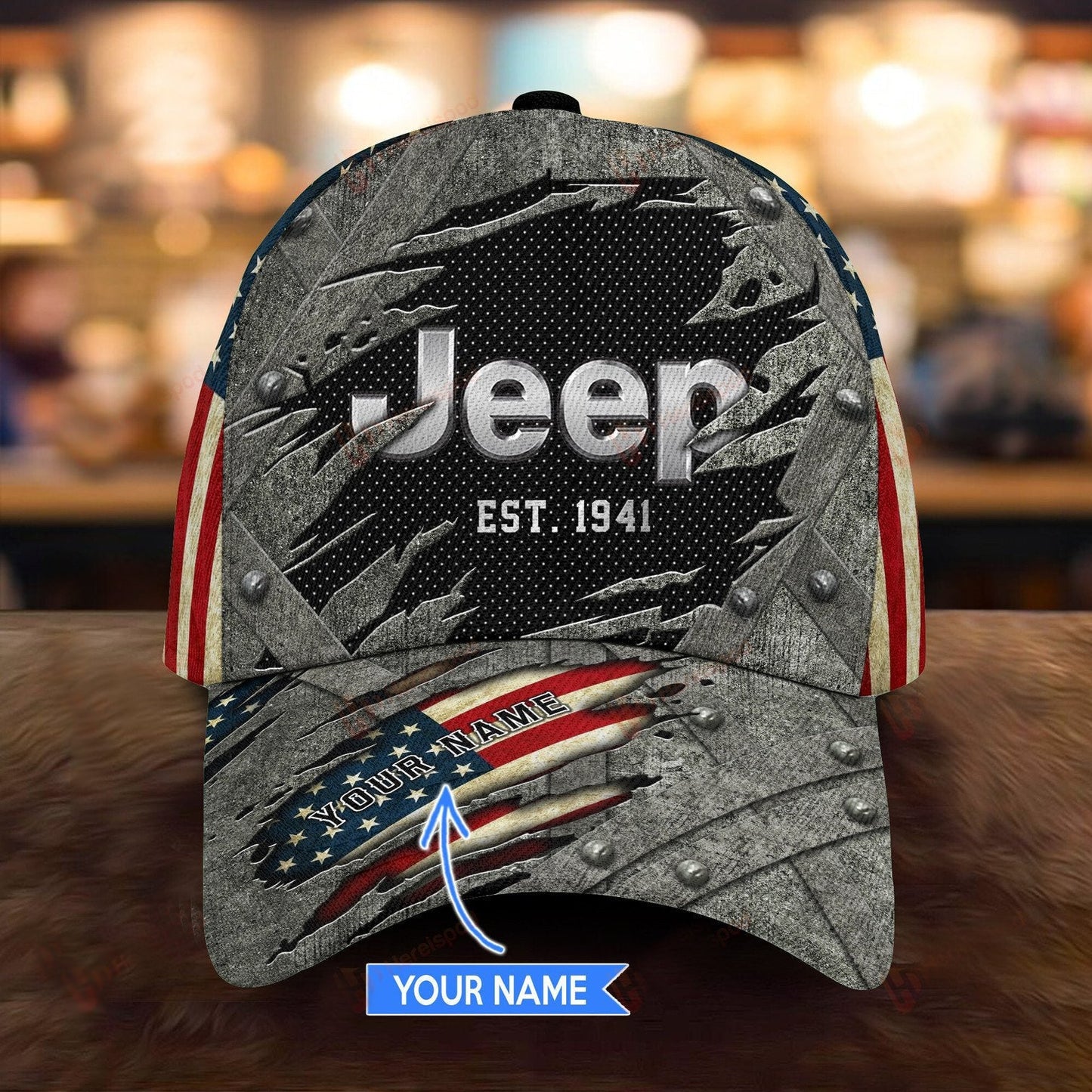 Casquette Jeep Classic personnalisée pour hommes et femmes V50