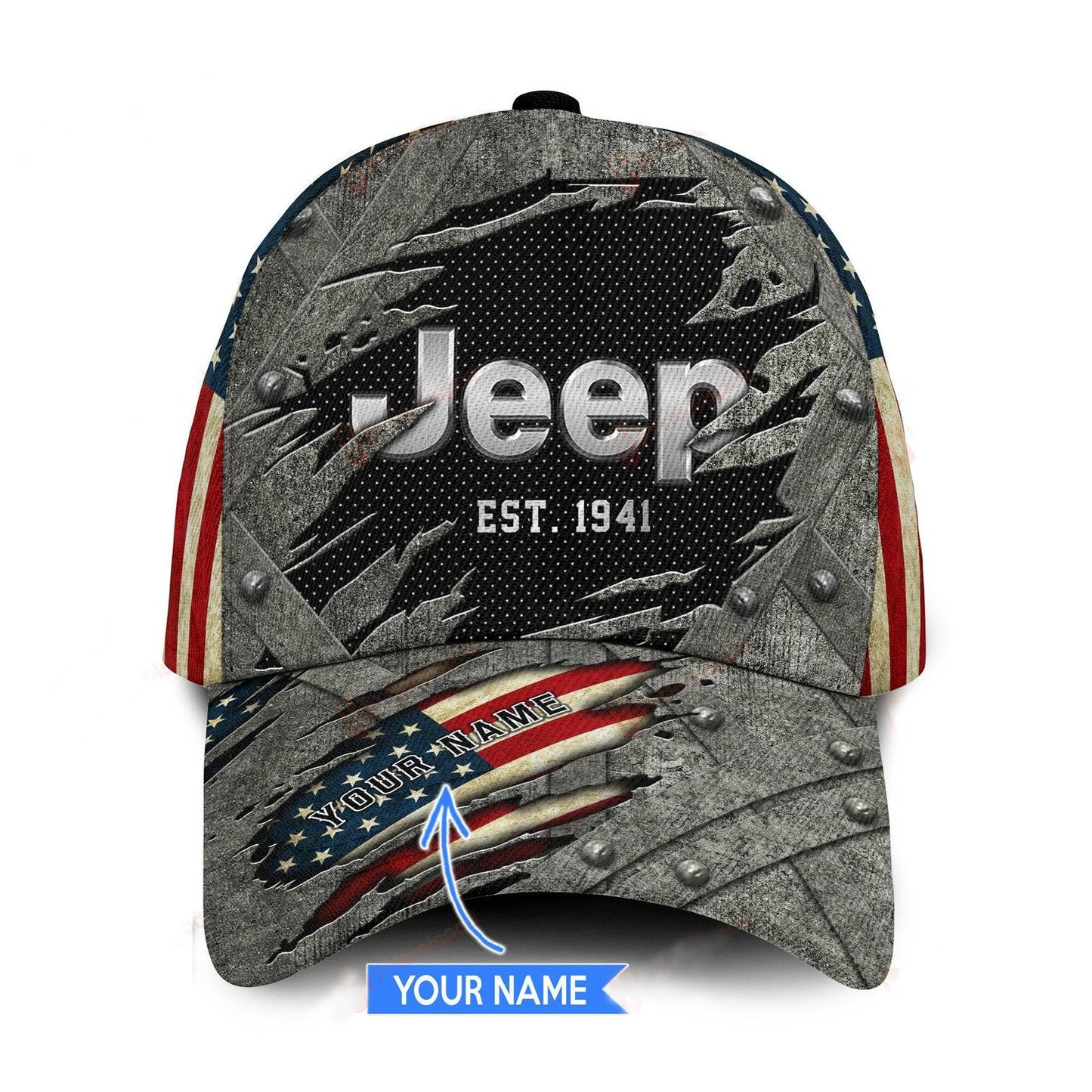 Casquette Jeep Classic personnalisée pour hommes et femmes V50