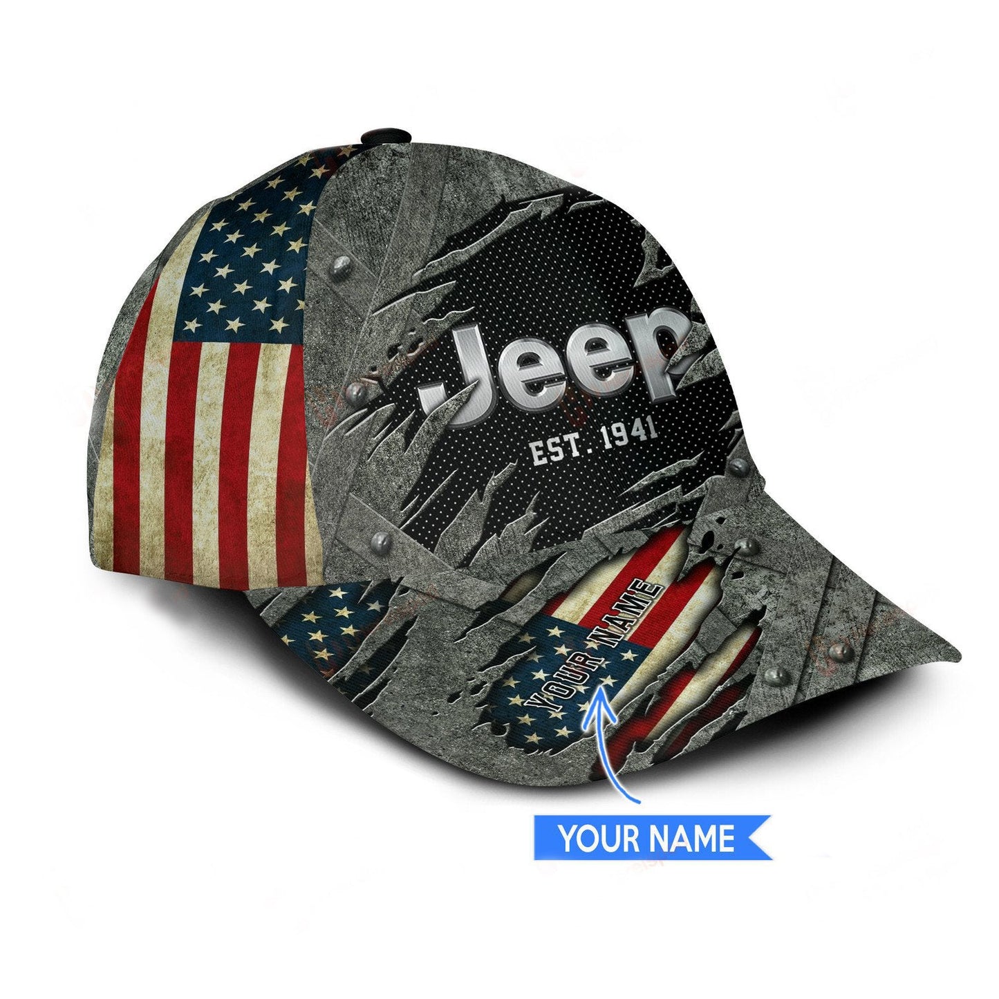 Casquette Jeep Classic personnalisée pour hommes et femmes V50