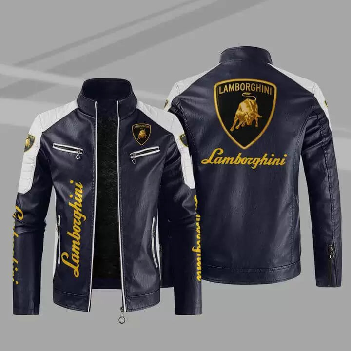Veste Lamborghini Veste en cuir Lamborghini Sport V24