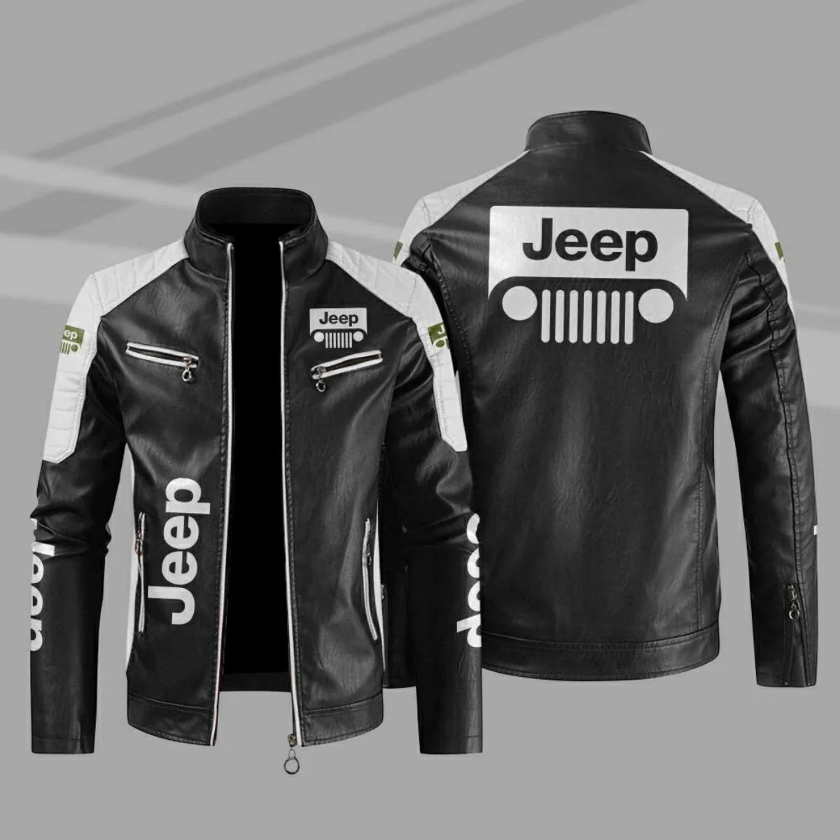 Veste Jeep Veste en cuir Jeep Sport V33