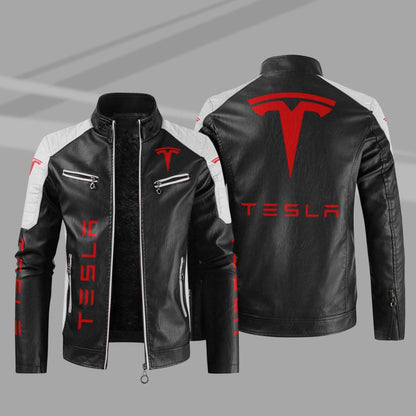 Veste Tesla Veste en cuir Tesla Sport V48