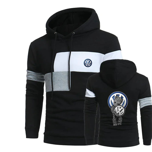 Sweat à capuche unisexe VW Sweat-shirt sport VW