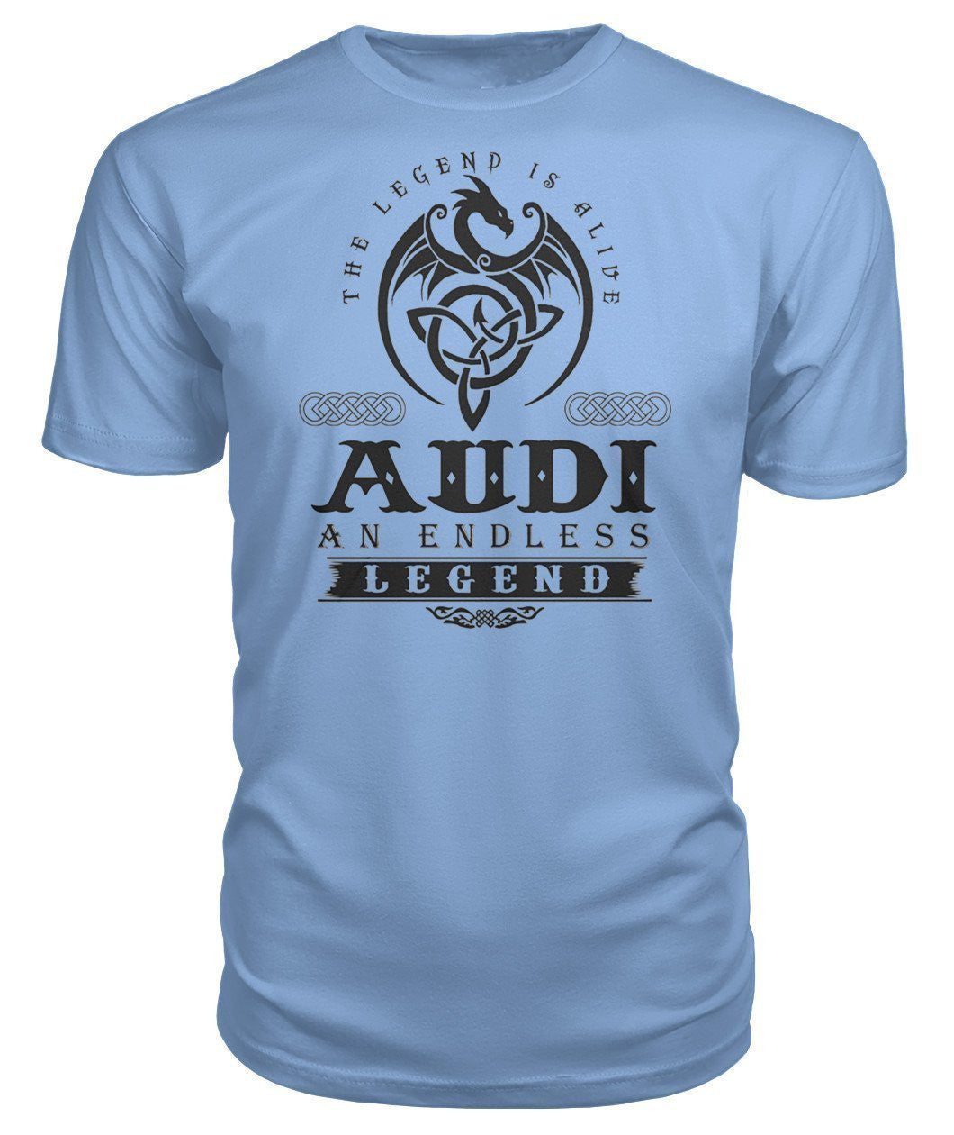 T-SHIRT unisexe haut de gamme AUDI UNE LÉGENDE SANS FIN