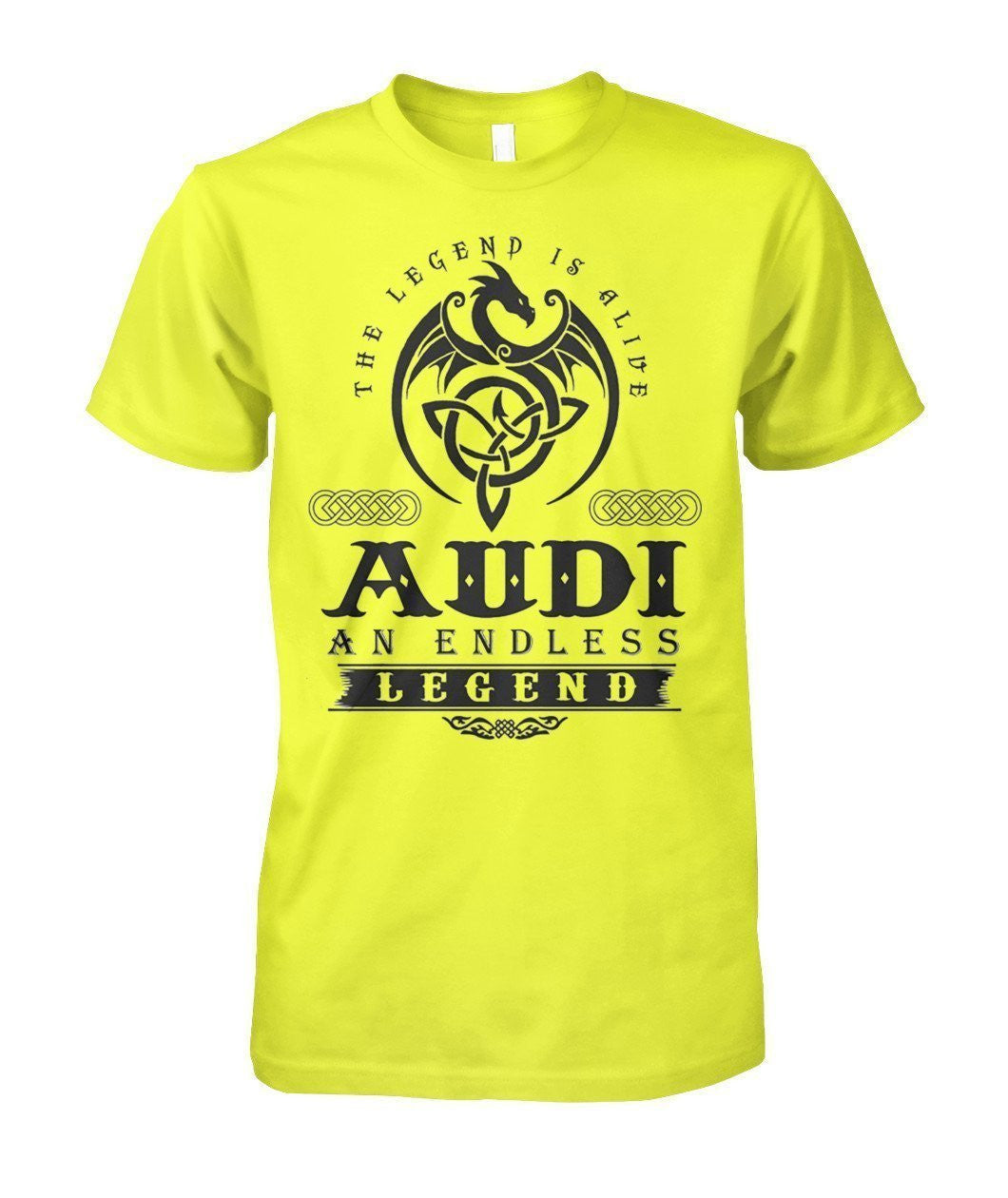 T-SHIRT unisexe en coton AUDI AN ENDLESS LEGEND