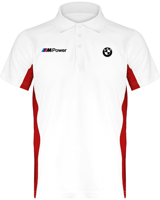 BMW Polo Bicolore Herren Flag