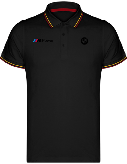 BMW Polo Shirt Maille Piquées 2 bandes