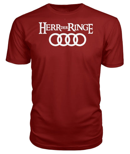 Herr Der Ringe Audi Premium Unisex Tee