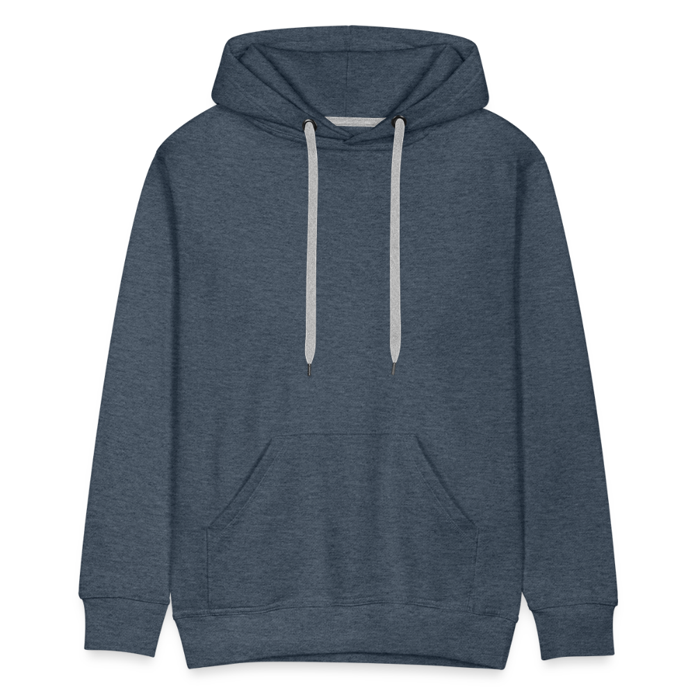 Motocross design Motorcycle Men’s Premium Hoodie - heather denim