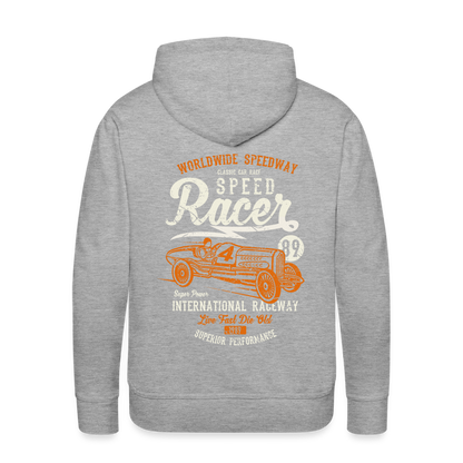 Speed Racer Men’s Premium Hoodie - heather grey