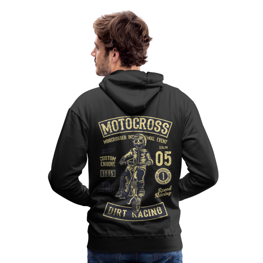 Motocross design Motorcycle Men’s Premium Hoodie - black