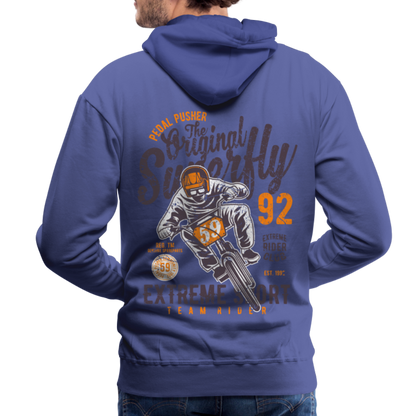 Pedal Pusher Extreme Sport Men’s Premium Hoodie - royal blue