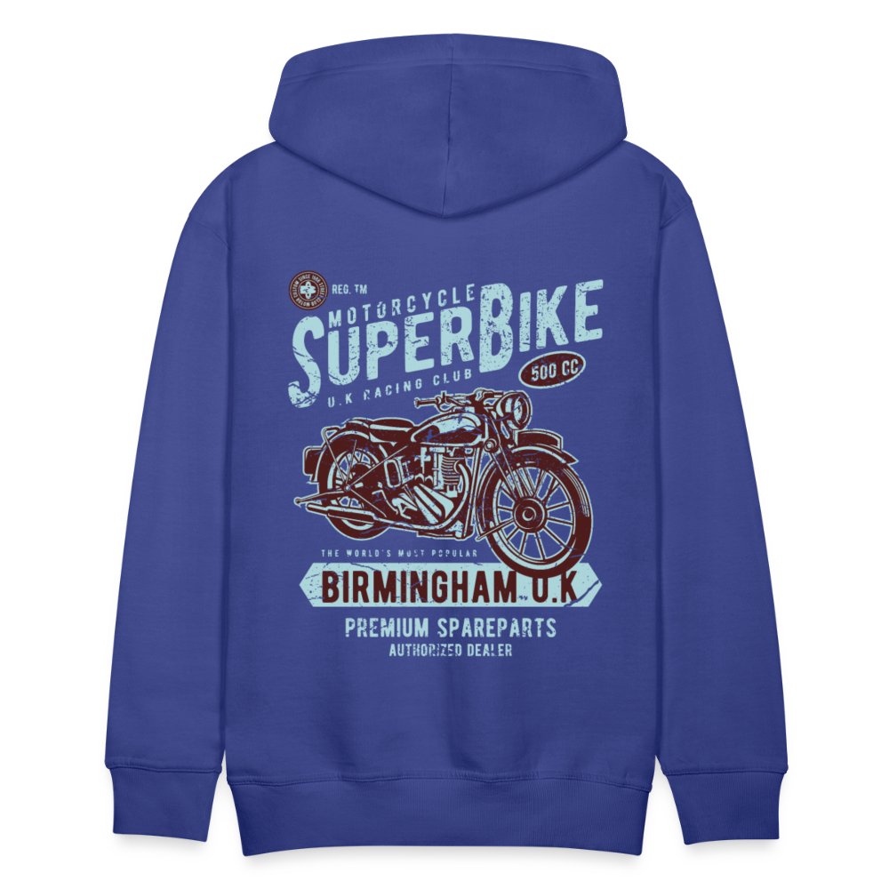 Super Bike Motorcycle Men’s Premium Hoodie - royal blue