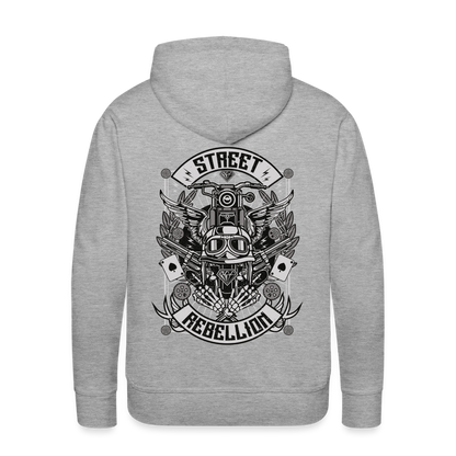 Street Rebellion Men’s Premium Hoodie - heather grey