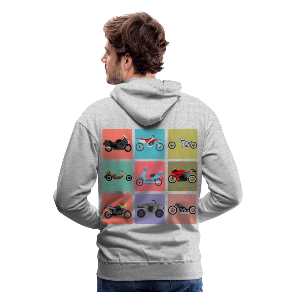 Motorcycles Men’s Premium Hoodie - heather grey