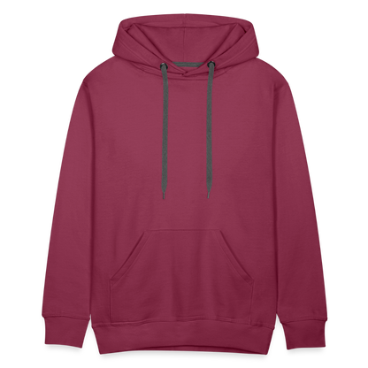 Motorcycle San Francisco Caferacer Men’s Premium Hoodie - bordeaux