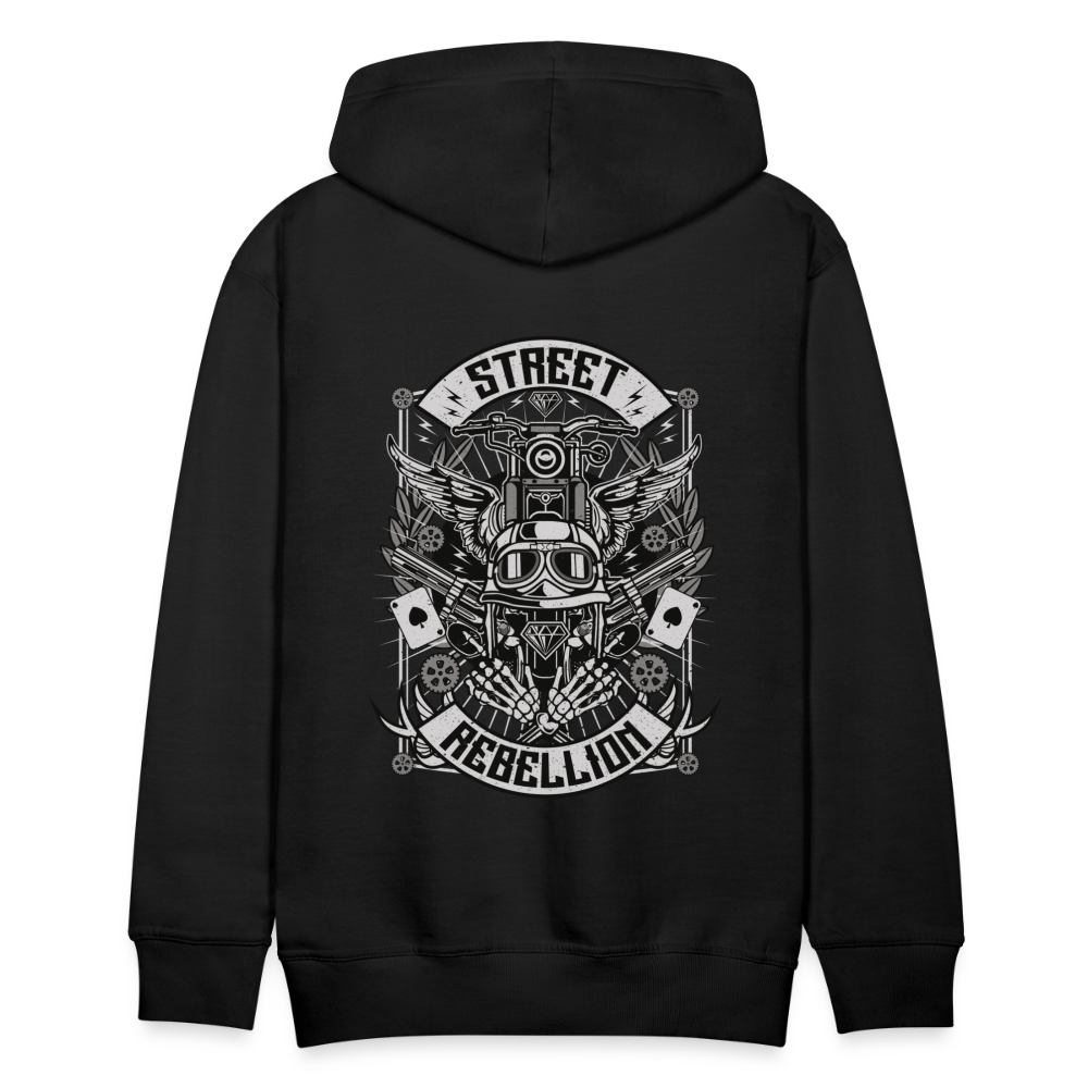 Street Rebellion Men’s Premium Hoodie - black