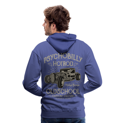 Psychobilly hotrod Men’s Premium Hoodie - royal blue