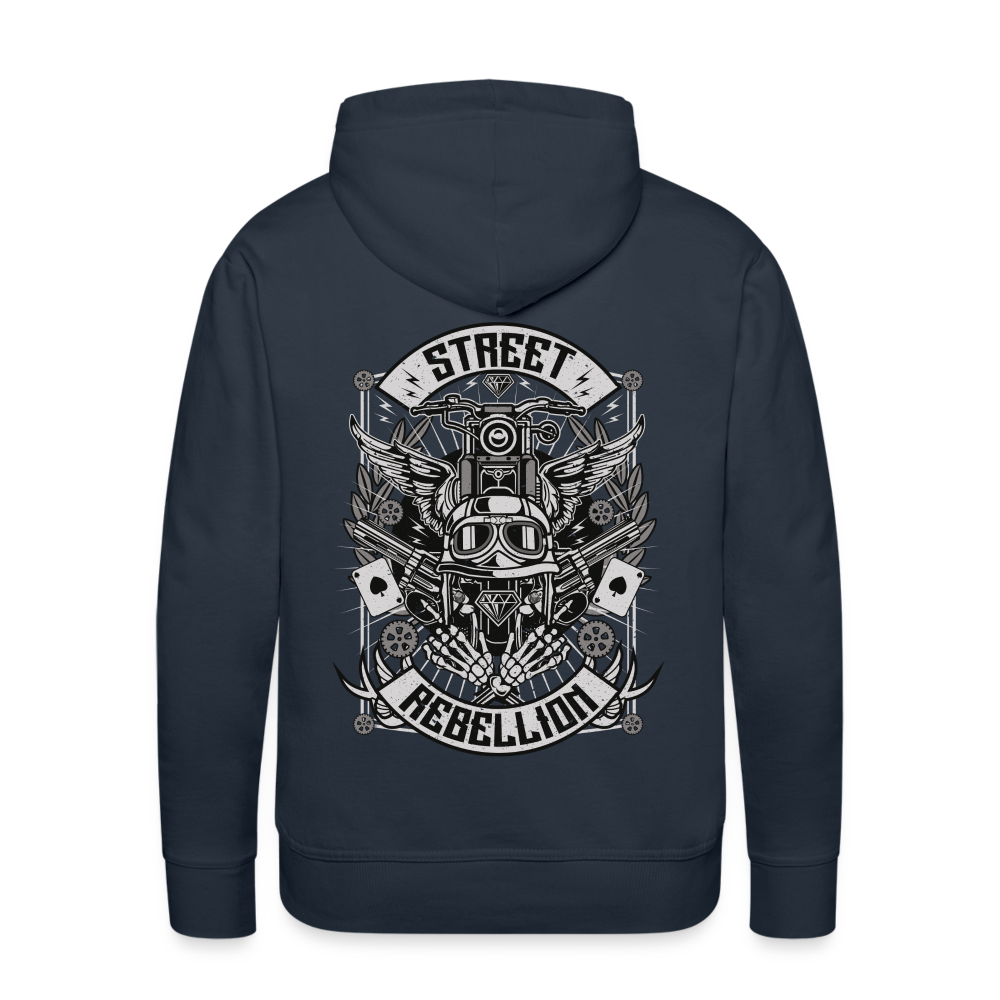 Street Rebellion Men’s Premium Hoodie - navy