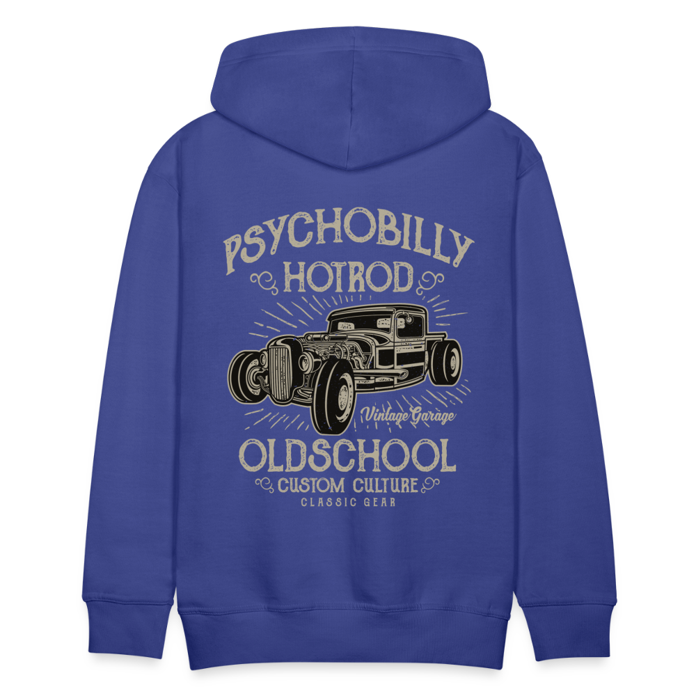 Psychobilly hotrod Men’s Premium Hoodie - royal blue