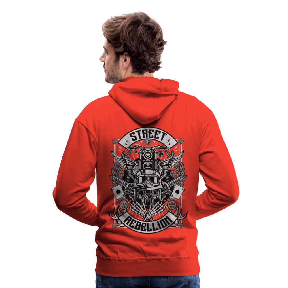 Street Rebellion Men’s Premium Hoodie - red