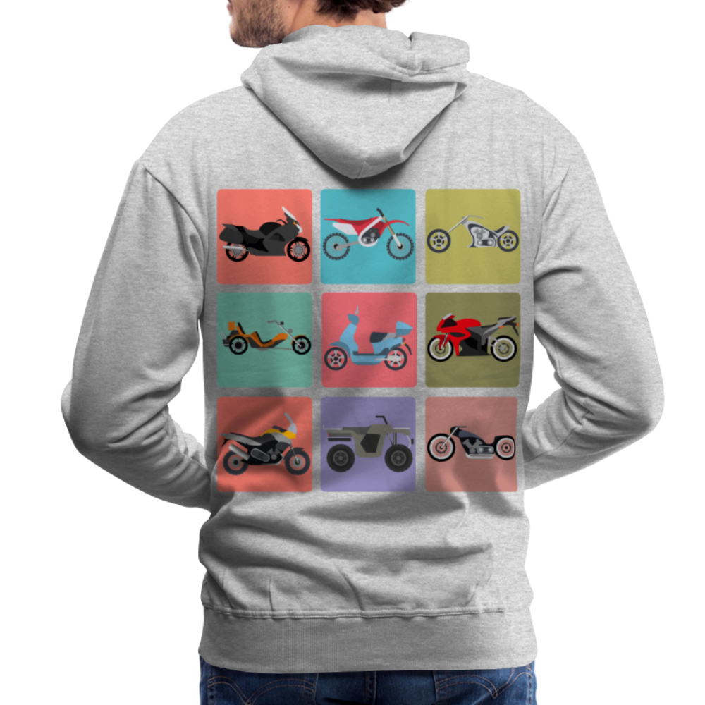 Motorcycles Men’s Premium Hoodie - heather grey