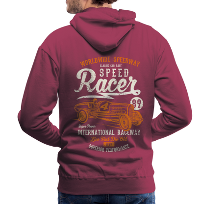 Speed Racer Men’s Premium Hoodie - bordeaux