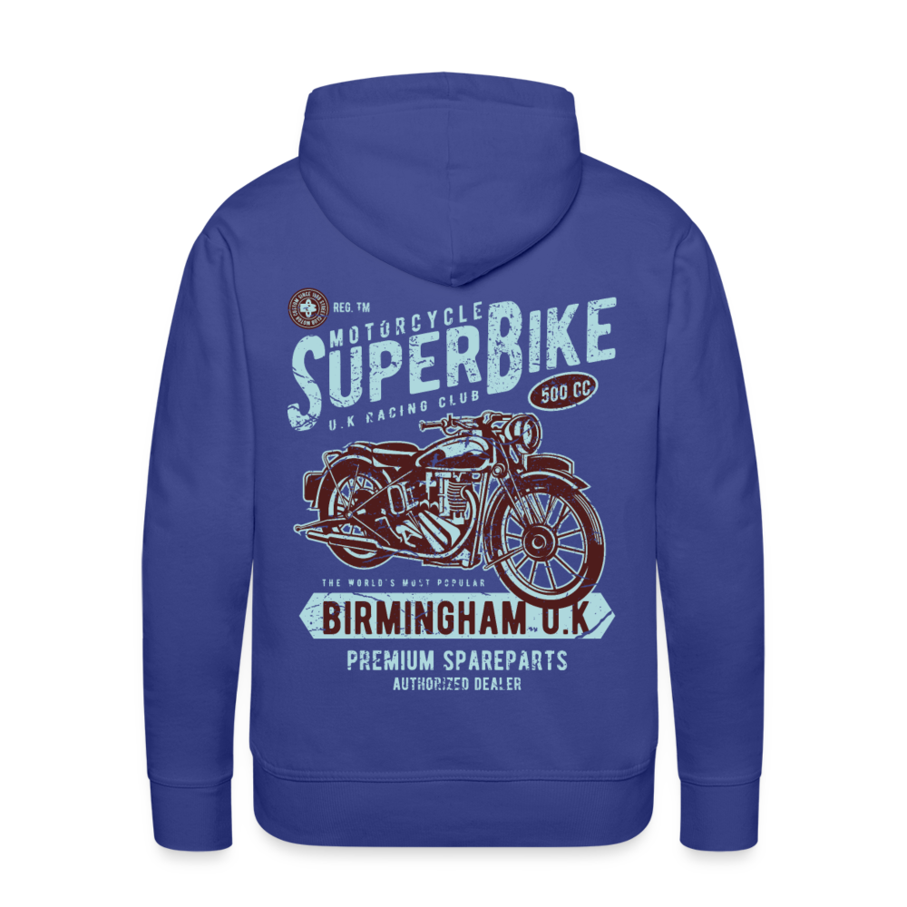 Super Bike Motorcycle Men’s Premium Hoodie - royal blue