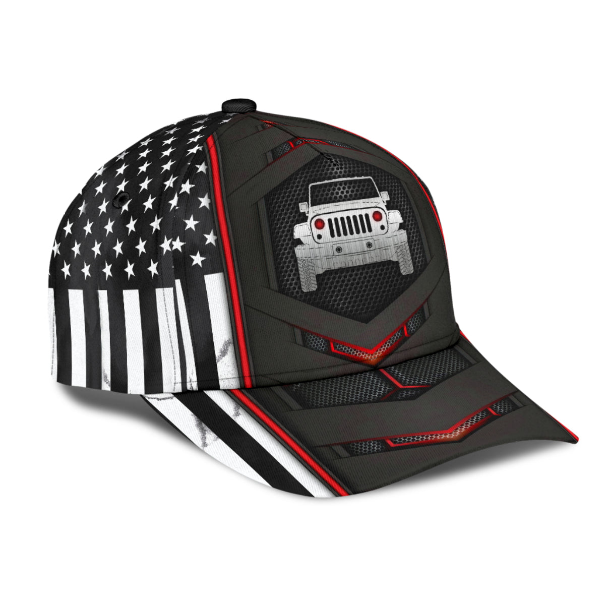 Casquette Jeep Carbon Classic pour hommes et femmes V31