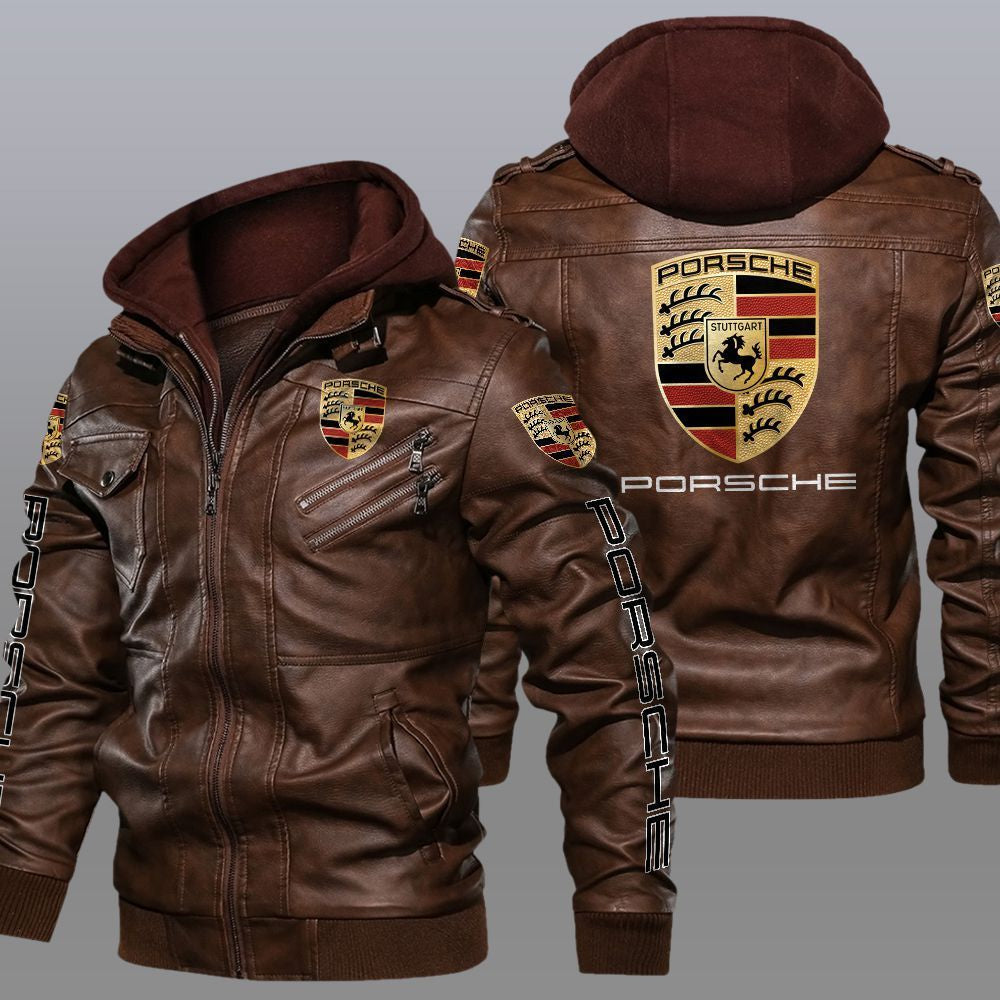 Veste Porsche Veste en cuir Porsche Racing V50