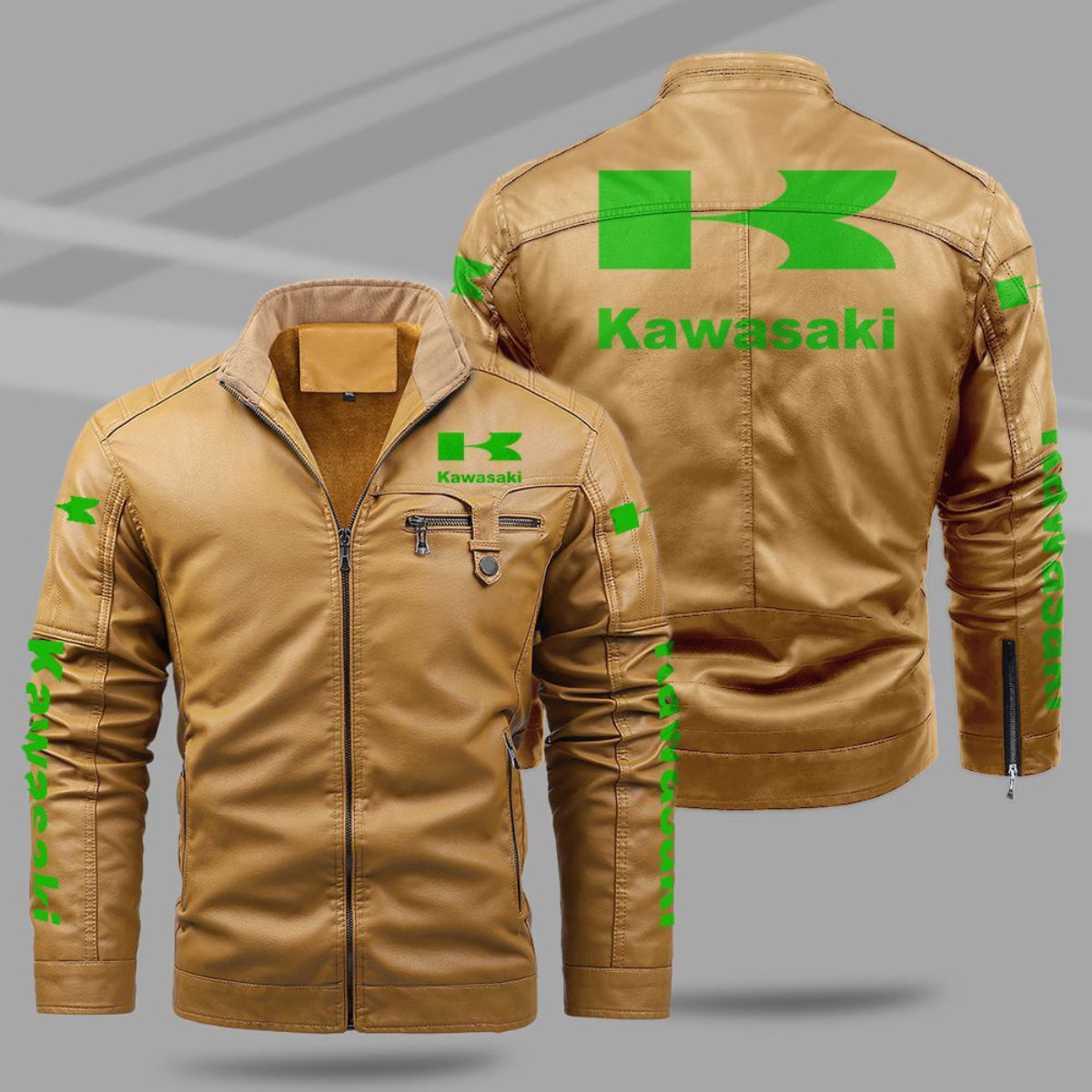 Veste KWSK Veste en cuir polaire KWSK V02