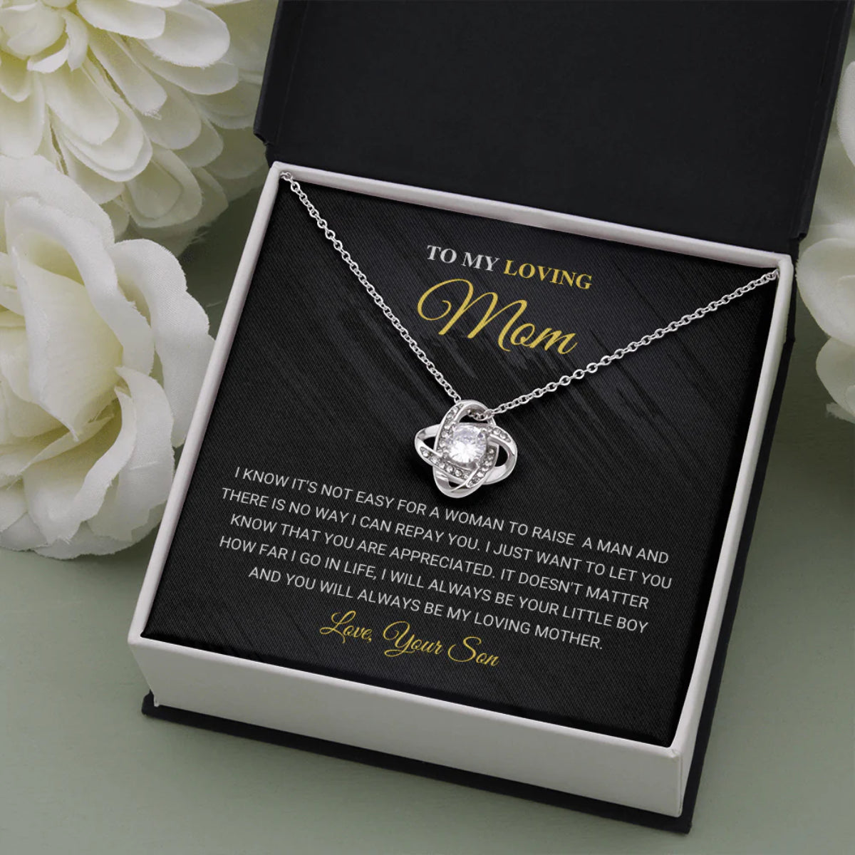 You Will Always Be My Loving Mother &#8211; Mom Birthday Gift, Mother&#8217;s Day Gifts from Son