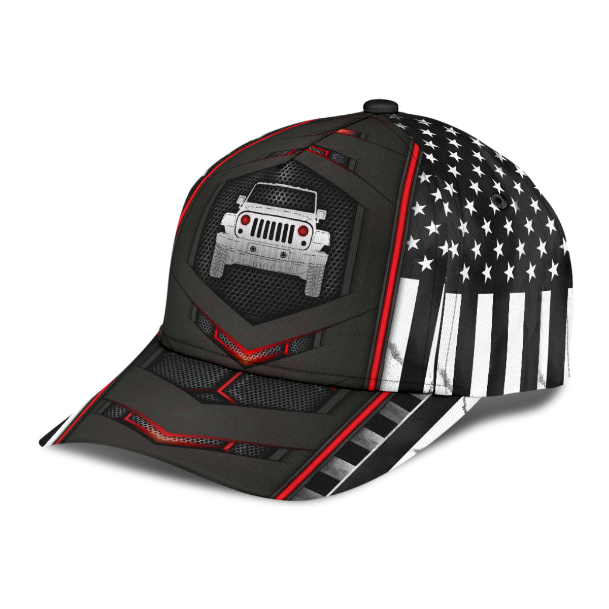 Casquette Jeep Carbon Classic pour hommes et femmes V31