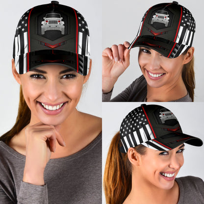 Casquette Jeep Carbon Classic pour hommes et femmes V31