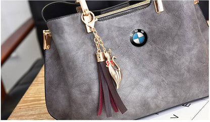 BMW Deluxe Handbag For Women-bag-Driver Apparel-Driversapparel.com