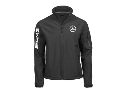 AMG Mercedes Soft Shell Jacket without Hood_Driver_Clothing