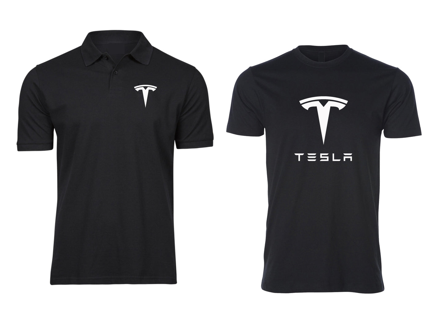 Ensemble de t-shirts à manches courtes Tesla