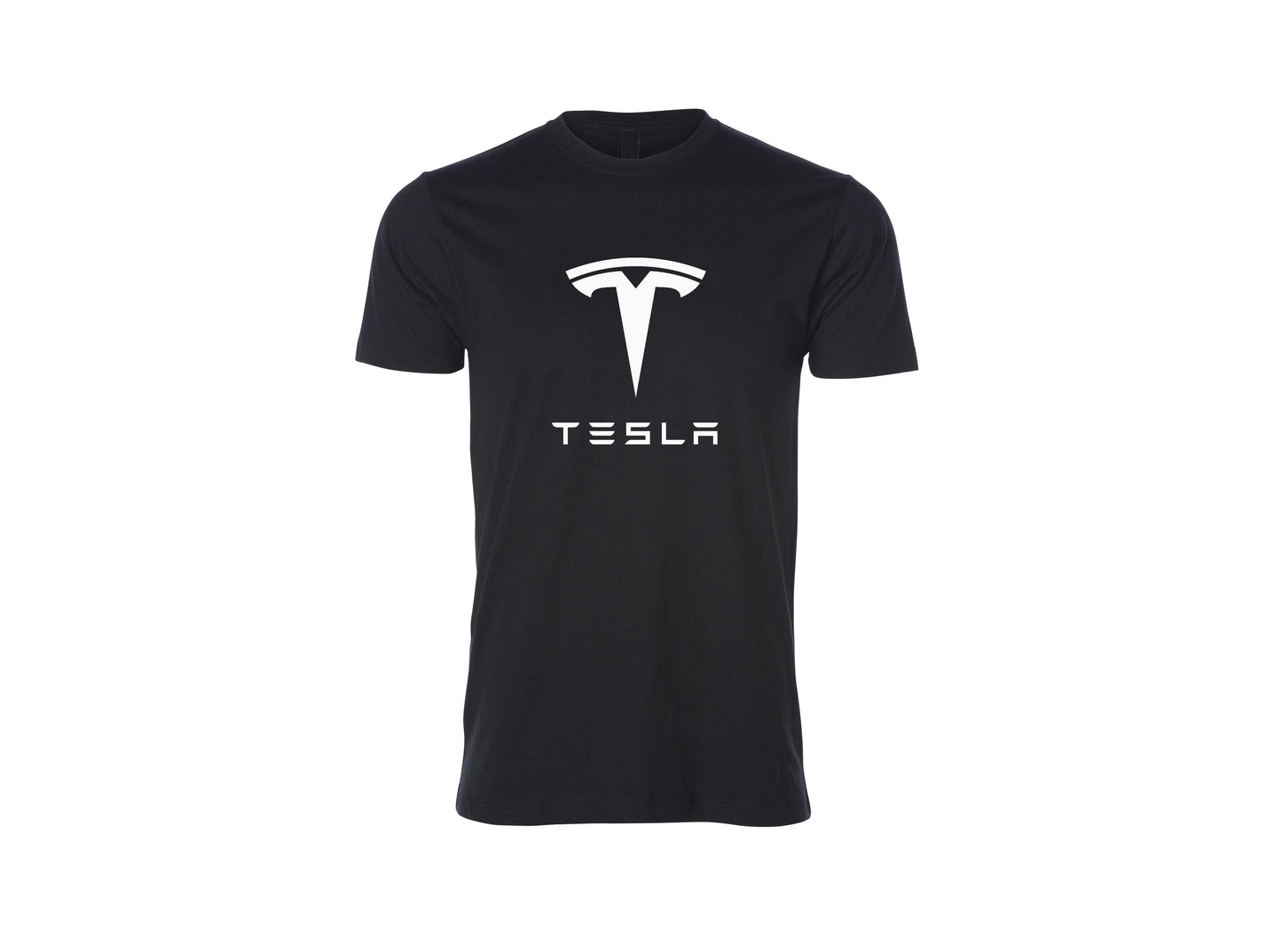 T-shirt ras du cou à manches courtes Tesla