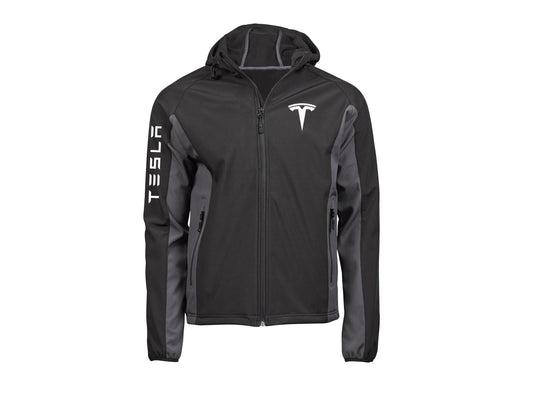 Veste Softshell bicolore Tesla avec capuche