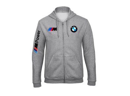 BMW Front Zip Hoodie_Driver_Clothing