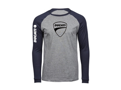 T-shirt raglan à manches longues Ducati