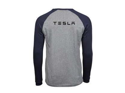 T-shirt raglan à manches longues Tesla