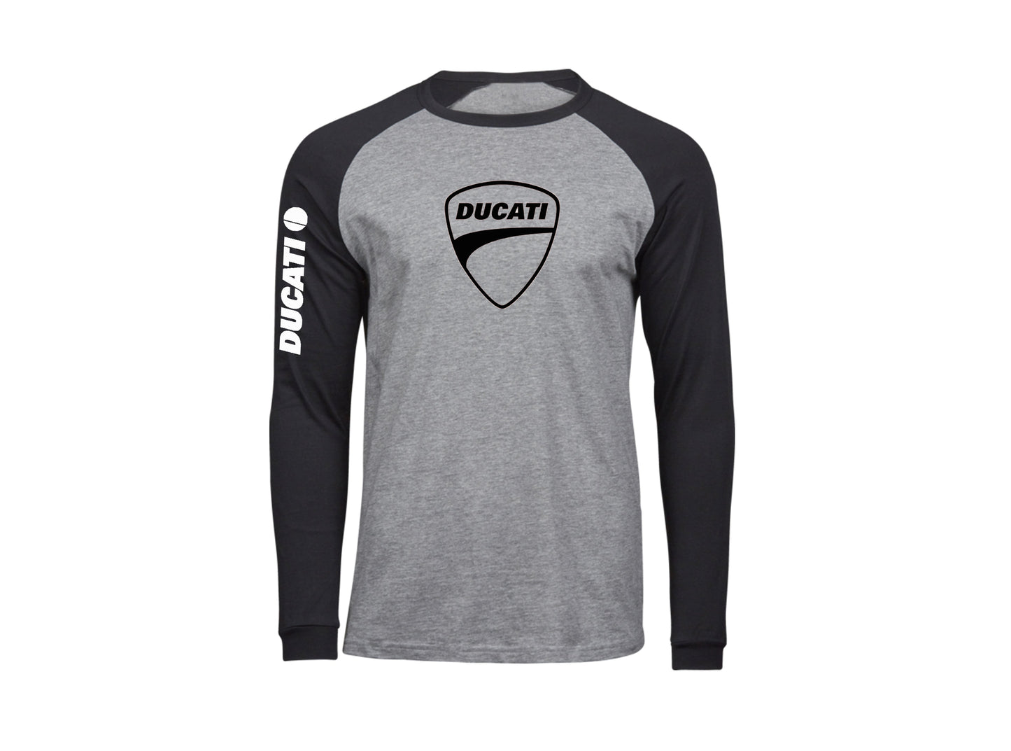 T-shirt raglan à manches longues Ducati