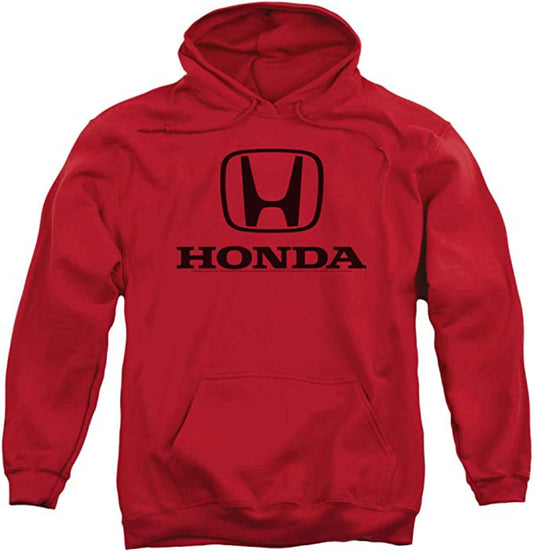 Sweat à capuche Honda avec logo standard rouge V02