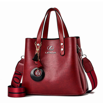 Lexus Luxury Leather Women Handbag-bag-Driver Apparel-Pink-Driversapparel.com