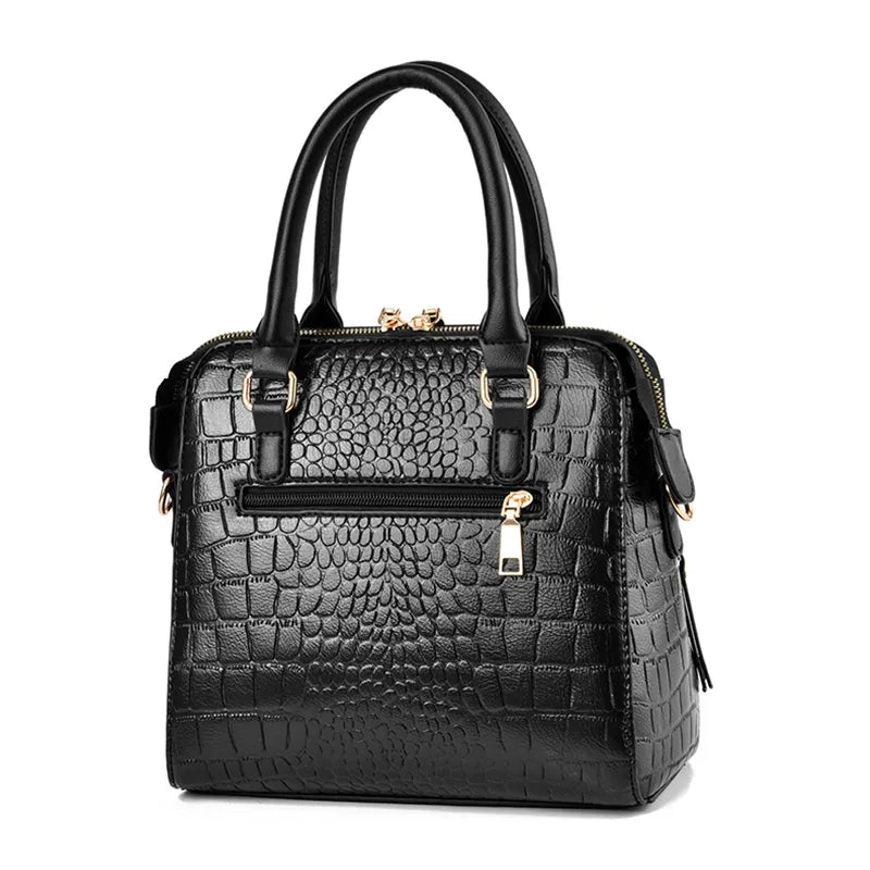 Mercedes Alligator Leather Handbag-bag-Driver Apparel-Driversapparel.com