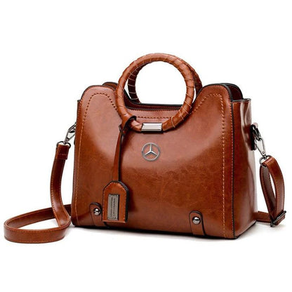 Mercedes High Class Leather Women Handbag-bag-Driver Apparel-Driversapparel.com