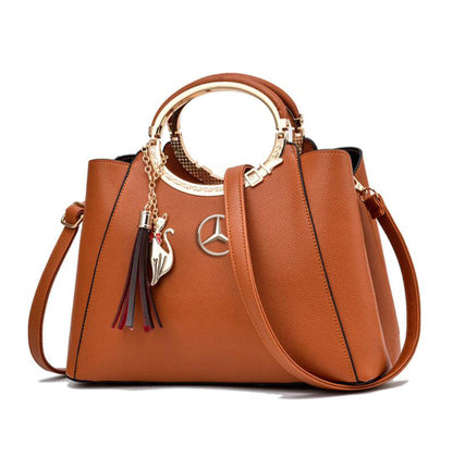 Mercedes Superior Summer Women&#8217;s Handbag-bag-Driver Apparel-Brown-Driversapparel.com