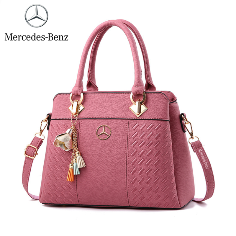 Mercedes Trending Women Handbag-bag-Driver Apparel-Pink-Driversapparel.com