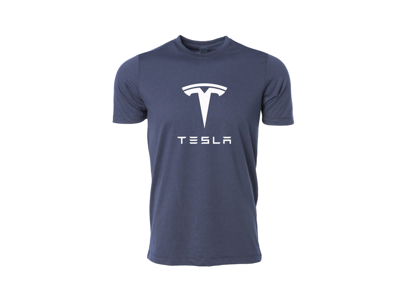 T-shirt ras du cou à manches courtes Tesla